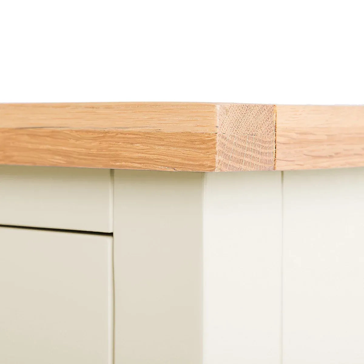 Farrow Cream TV Unit Premium Wide Oak Top Roseland Home-Furniture Kingdom